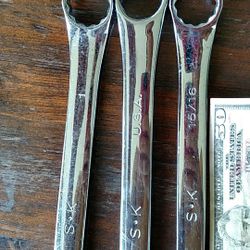 S-K, .....all (3) wrenches 