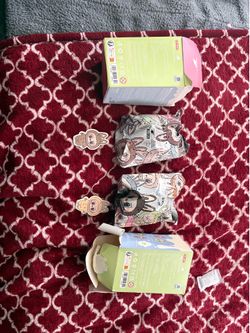 2 labubu (toffea) , (Soymilk) collectable dolls , popmart.