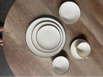 Noritake ivory china Full set of 12 plus serving platters