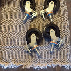 8” Scaffolding Wheel With Brake Brand New