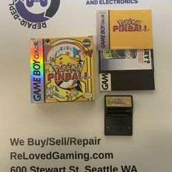 Pokémon Pinball For Gameboy Color - CIB And Near Mint! For Sale Or Trade