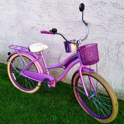 Women's huffy nel lusso 24" Beach cruiser bike bicicleta basket