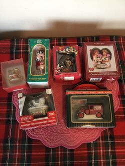 6 Holiday Ornaments Coke, Disney, Looney Tunes, I Love Lucy