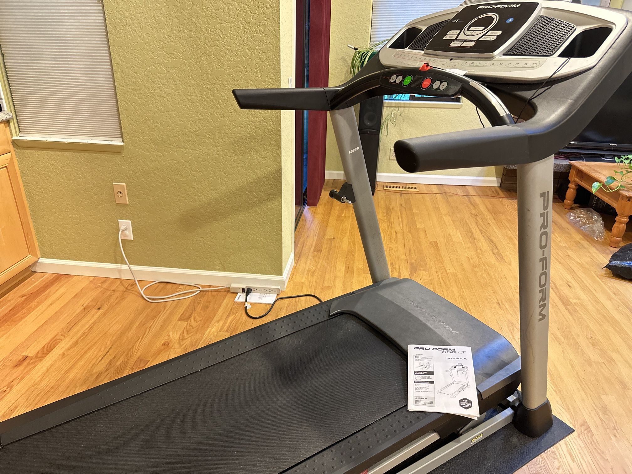 Proform Treadmill  and Gym Mat 78”x36”