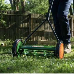 Scott's 16 in. Manual Walk Behind Push Reel Lawn Mower