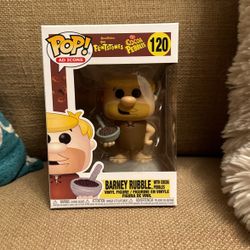 Barney Rubble With Cocoa Pebbles Funko Pop