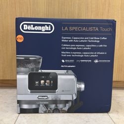 DELONGHI LA SPECIALISTA TOUCH ESPRESSO,CAPPUCCINO AND COLD BREW COFFEE MAKER