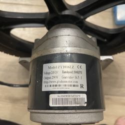Electric Motor W 16’ Wheel