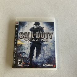 Sony PlayStation 3 Call of Duty World At War Game 