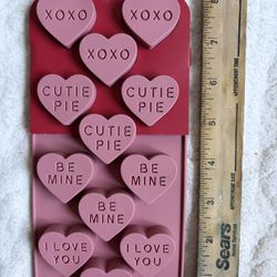 Heart Chocolate Silicone Molds