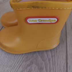 Tree Grandpa Rain Boots Toddler 