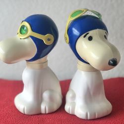 Vintage Snoopy Flying Ace  Avon Bubble Bath Circa 1969