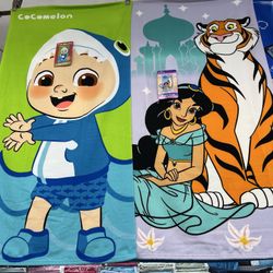 Beach Towel Disney Shower Pool Gift Boy Male Girl Female Baby