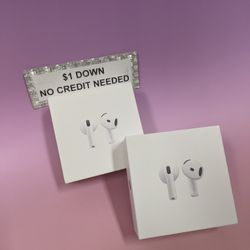 Apple Airpods 4 Wireless Headphones New - Pay $1 today and pay the rest later -