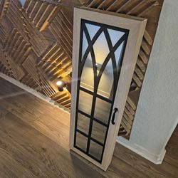 Mirrored Jewelry Armoire - wall mounted