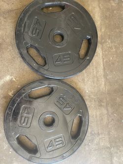 Olympic 2/45lbs Weights