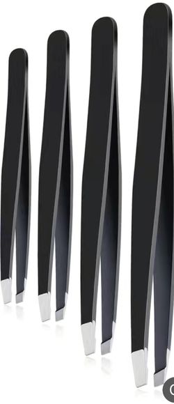 Tweezers 4 Pack