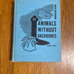 Hardcover Of ‘Animals Without Backbones’