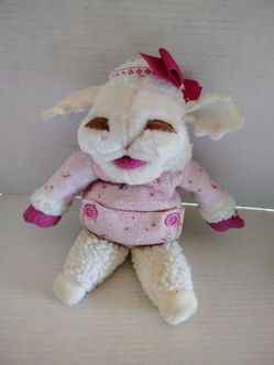 Vintage 90's Baby Lamb Chop Plush Hand Puppet