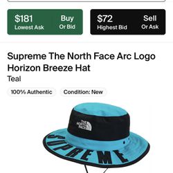 Supreme North Face Bucket hat 