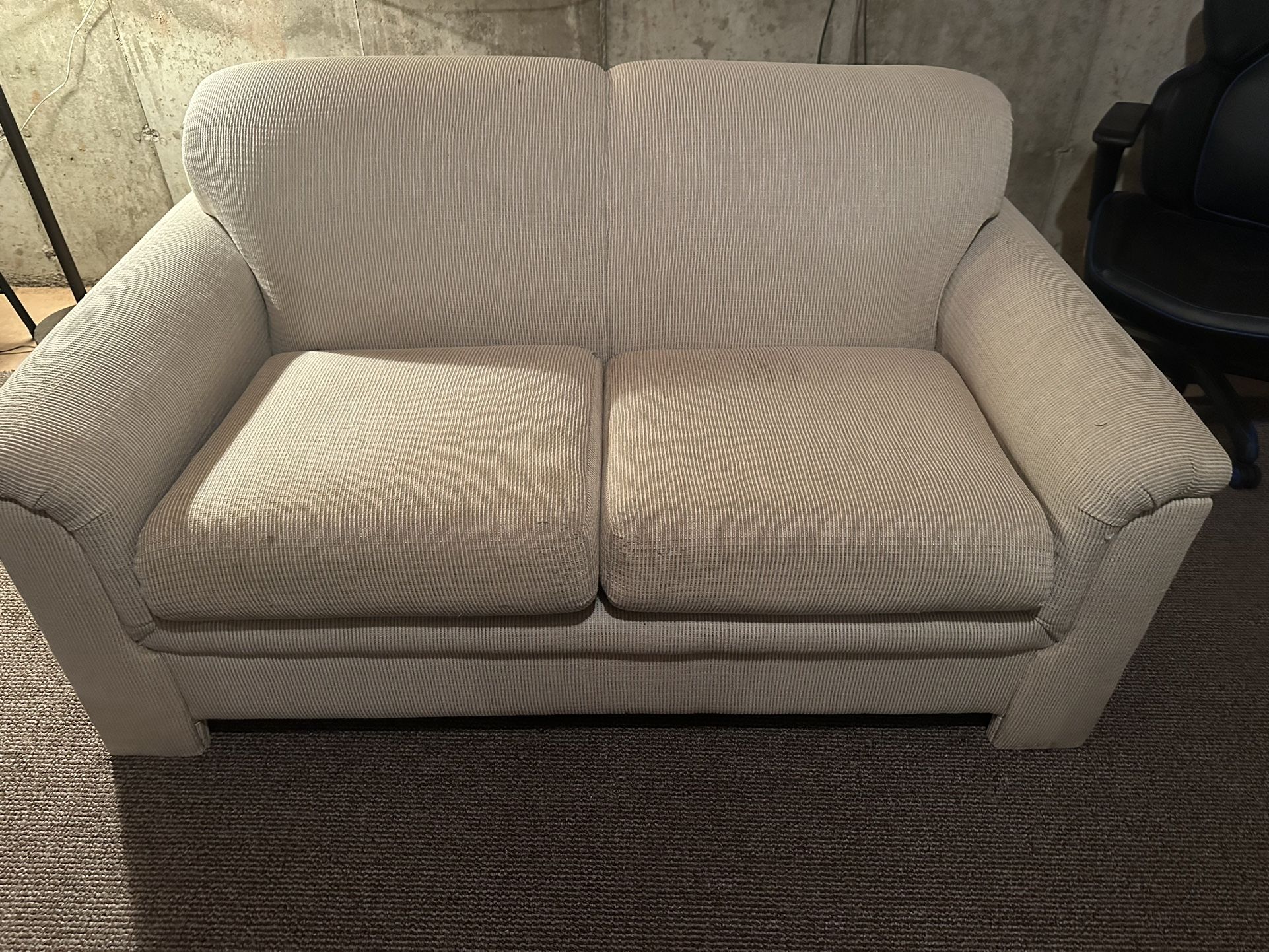 White Loveseat (great Condition)
