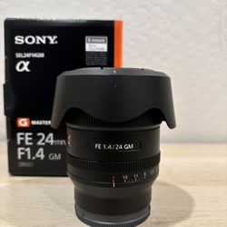 Sony FE 24mm f1.4 GM Lens