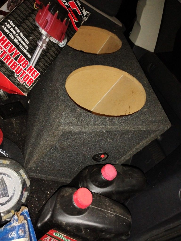 Two 12' Subwoofer Box