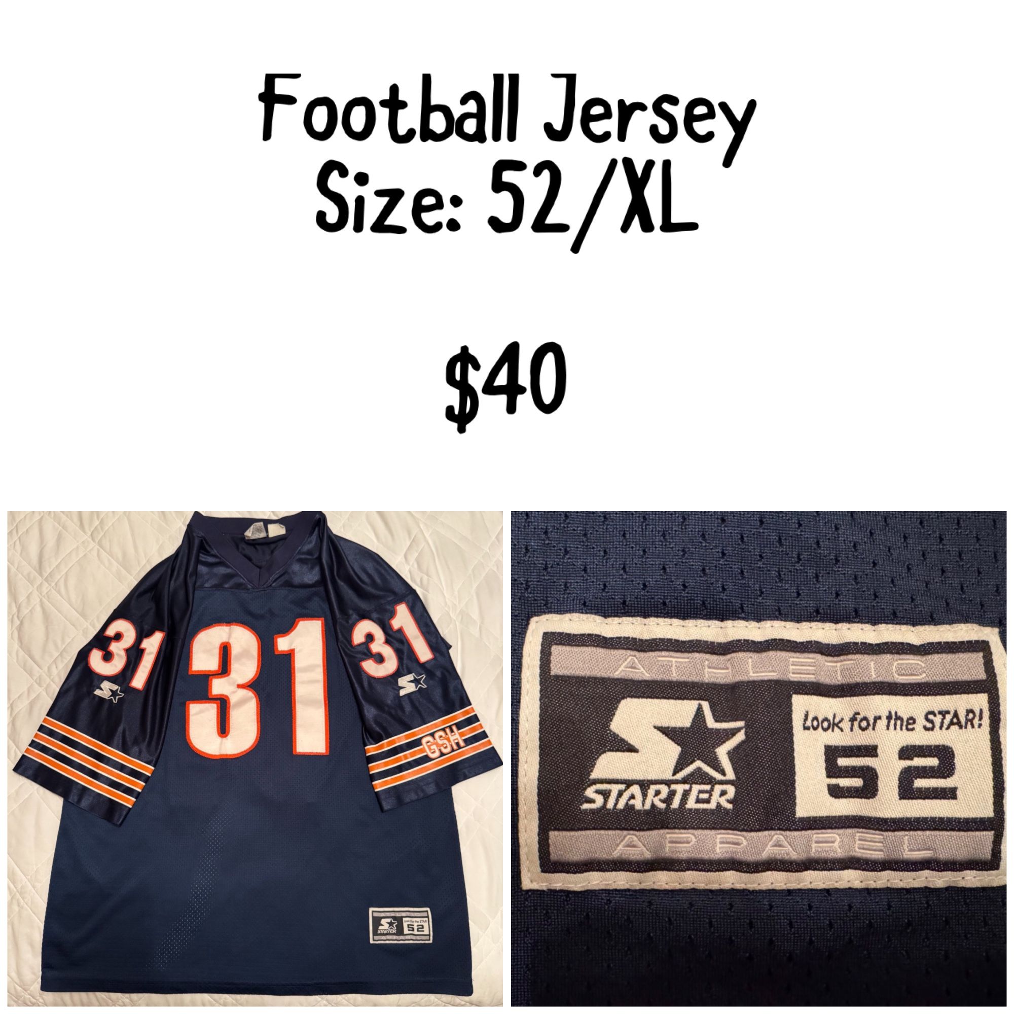 Football jersey XL
