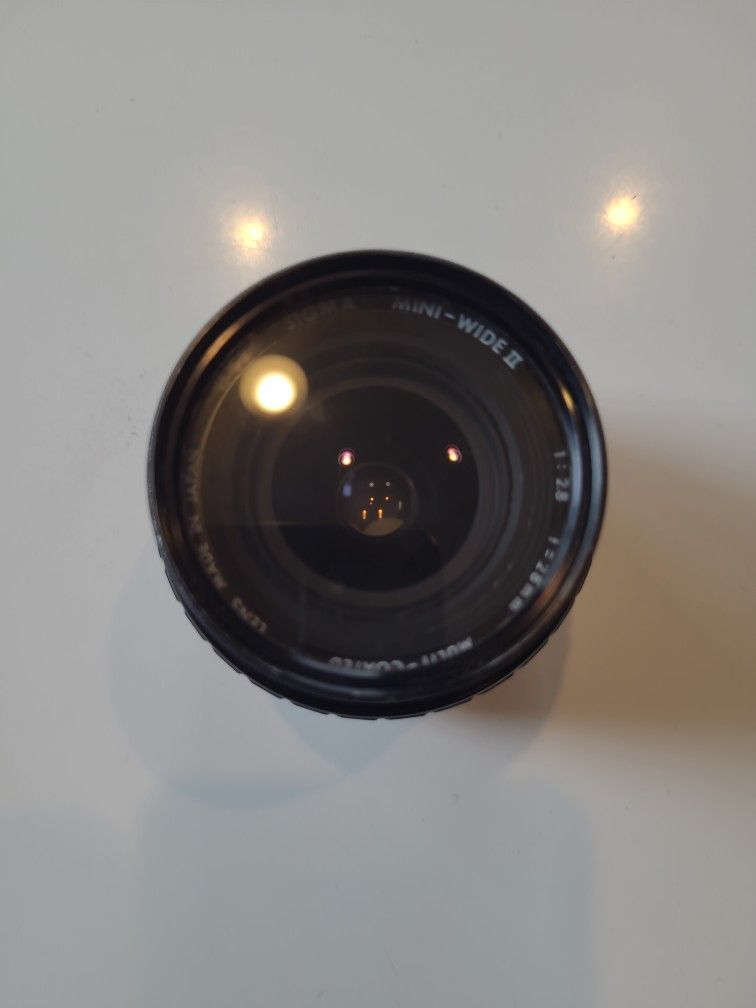 Sigma Mini-Wide II  28mm lens