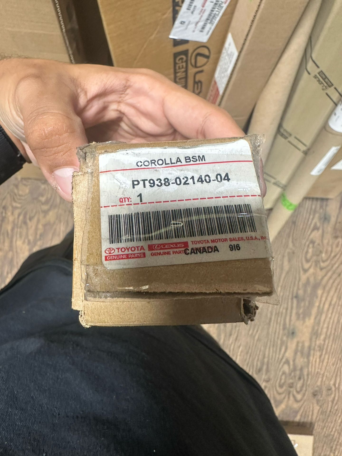 14-19 Toyota Corolla RH Side Grey Body Side Moldings