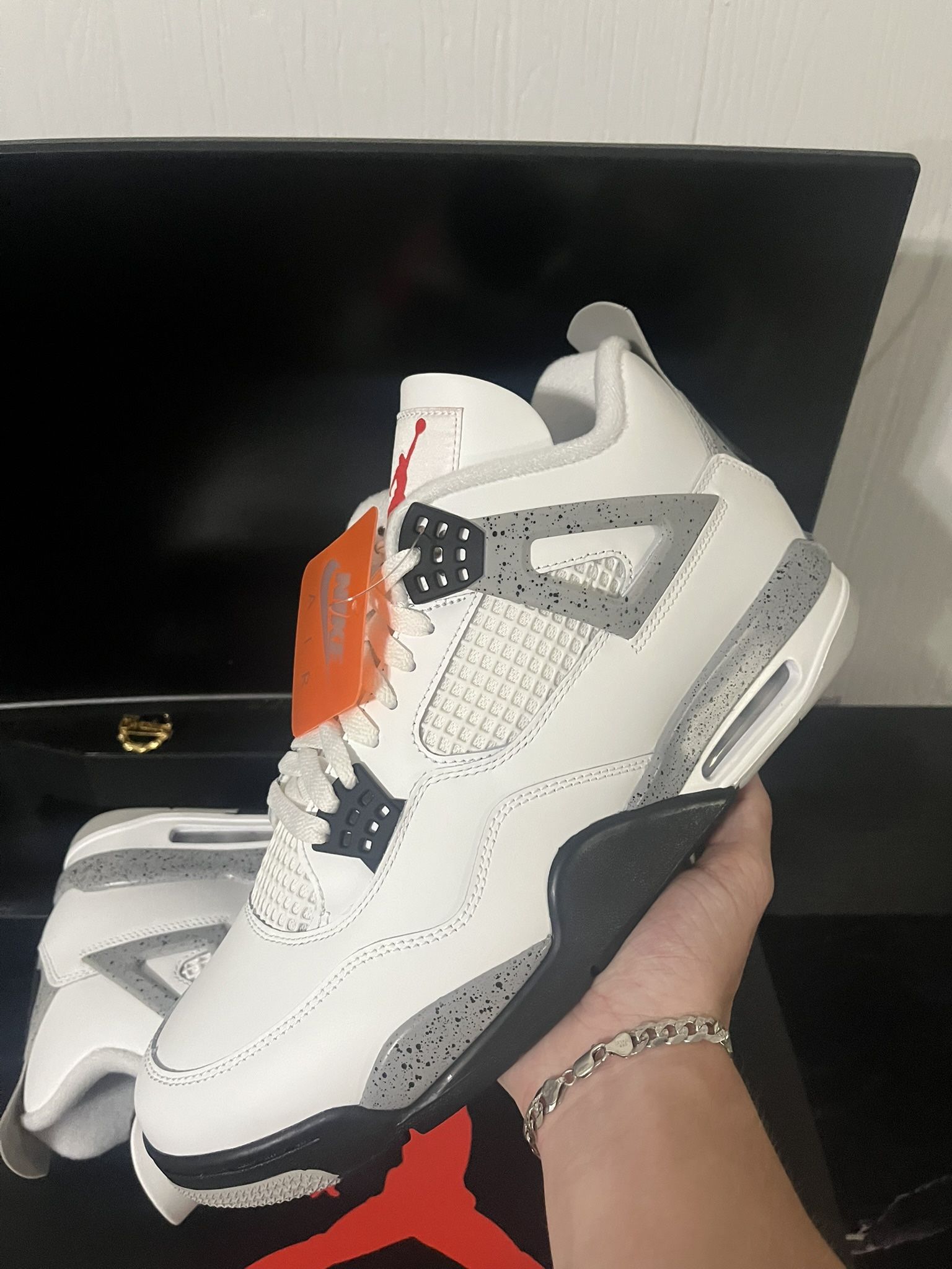Air Jordan 4 White Cement MULTIPLE SIZES AVAILABLE