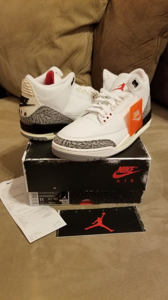 Nike Air Jordan Retro OG White Cement *** In Hand TODAY
