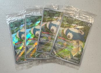 Snorlax Sealed 051 Full Art Sold Separately Or As A Lot Pokemon
