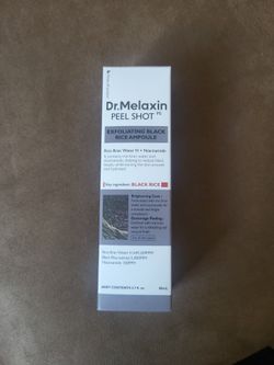 Dr. Melaxin Peel Shot Exfoliating Black Rice Ampoule