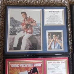 Various Collectable Pictures In Frames