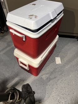 Two Portable Coolers