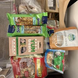 Hamster Living Box And Snack Food Bedding Everything Full Set