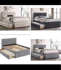 Full Bed with twin not including mattress