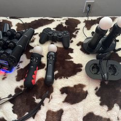 PlayStation Controller & Move Bundle – Tested & Working