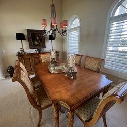 Victorian Style Full Dining Room Set 