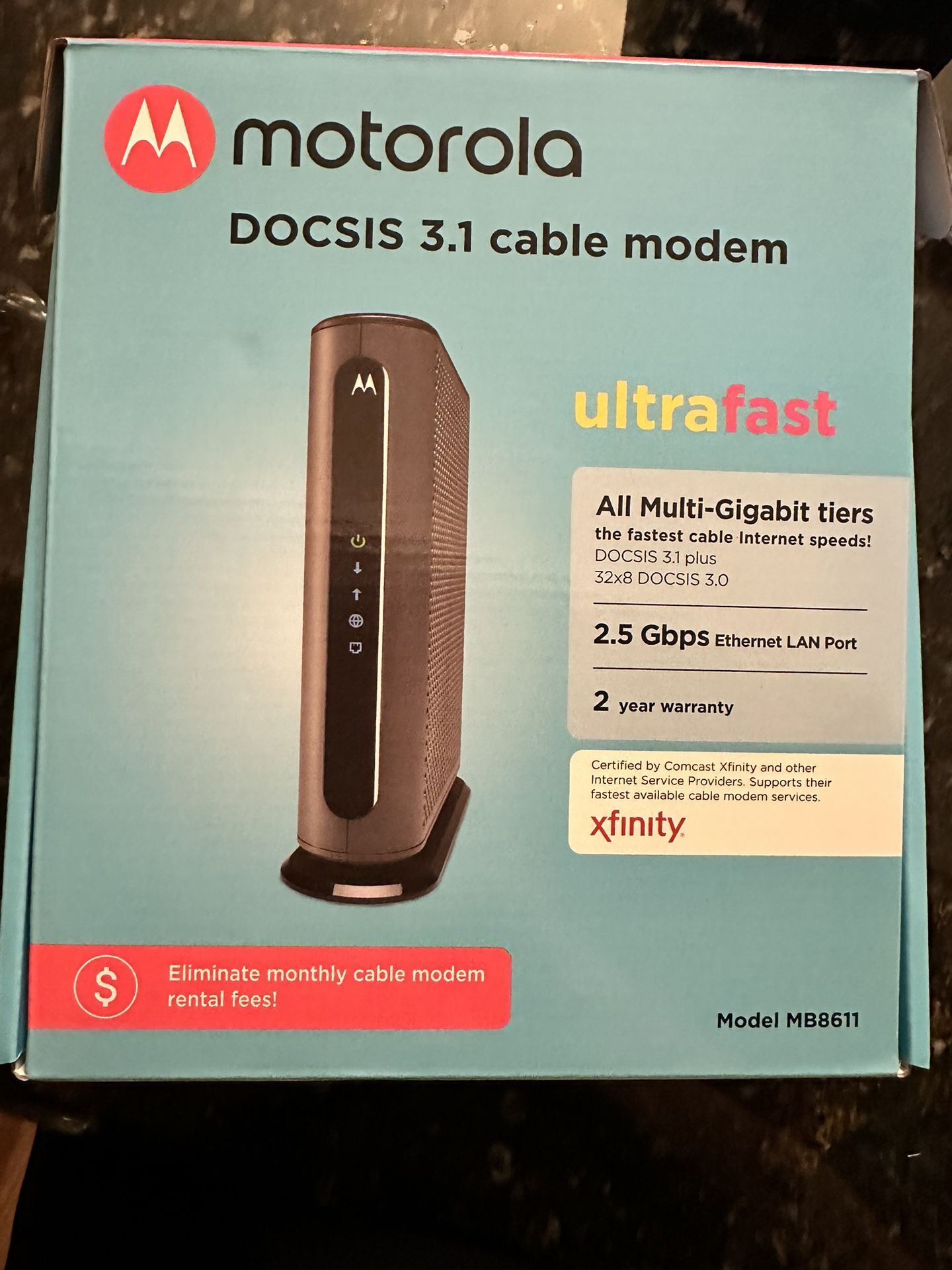 Motorola Docsis 3.1 Cable Modem