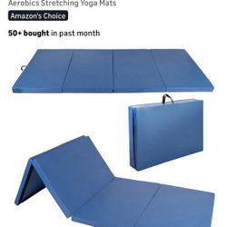 Polar Aurora 3x8x2 Thick Folding Exercise Mat