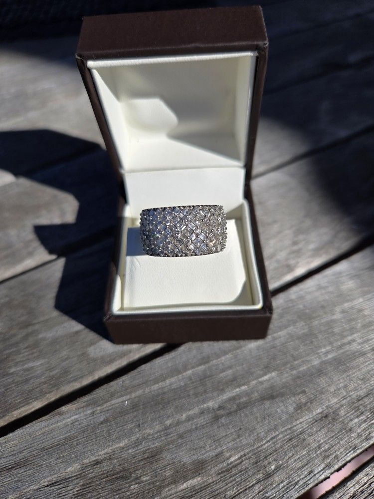 3ctw Rock Sugar Diamond Band Ring
