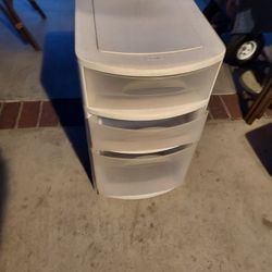 Sterilite Cabinet with 3 Drawers