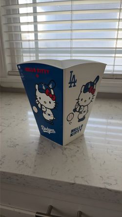 Dodgers x Hello Kitty popcorn bucket