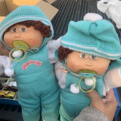 Vintage Cabbage Patch Doll Twins