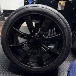 22” Rims And Tires 