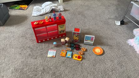 Doll Movie Theater Set