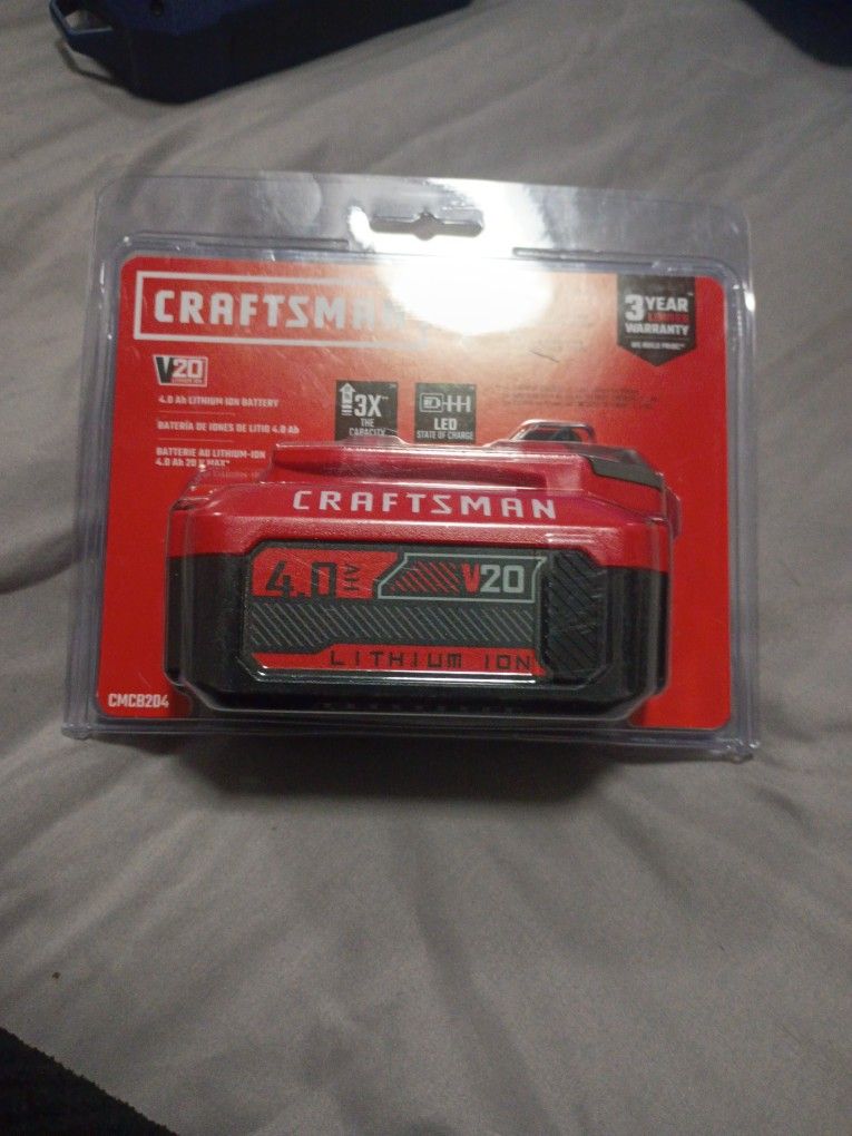 Craftsman V20 Lithium Battery (CMCB204)