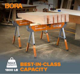 Bora Speedhorse XT Folding Sawhorse Pair